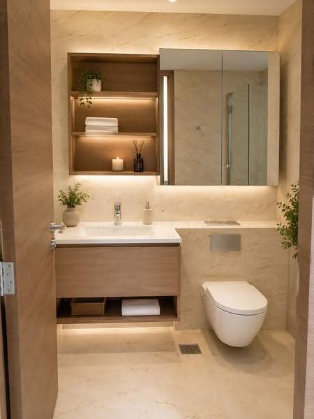 Queens Peak, 1 Dundee Road, Alexandra / Commonwealth, 1 Bedroom, 431 sqft, Condominium For Sale, by Christine Teo, 500248438 - Bathroom - PropertyGuru.com.sg