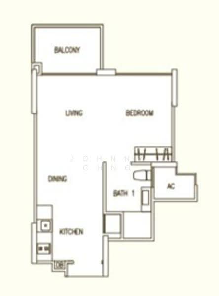 Hillion Residences, 12 Jelebu Road, Dairy Farm / Bukit Panjang / Choa Chu Kang, 1 Bedroom, 463 sqft, Condominium For Sale, by Johnny Chng, 500248462 - PropertyGuru.com.sg