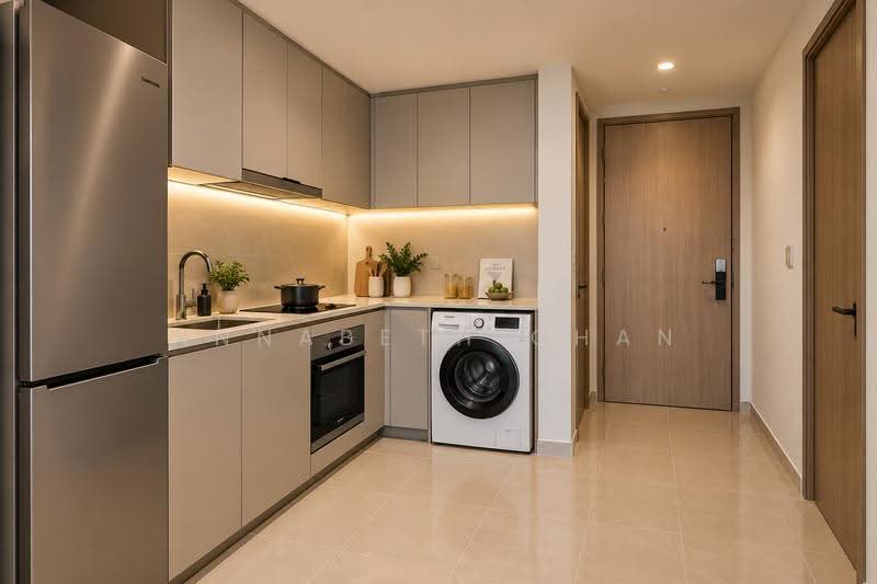 One Pearl Bank, 1 Pearl Bank, Alexandra / Commonwealth, 2 Bedrooms, 700 sqft, Condominium For Sale, by Annabeth Chan, 500248470 - Kitchen - PropertyGuru.com.sg