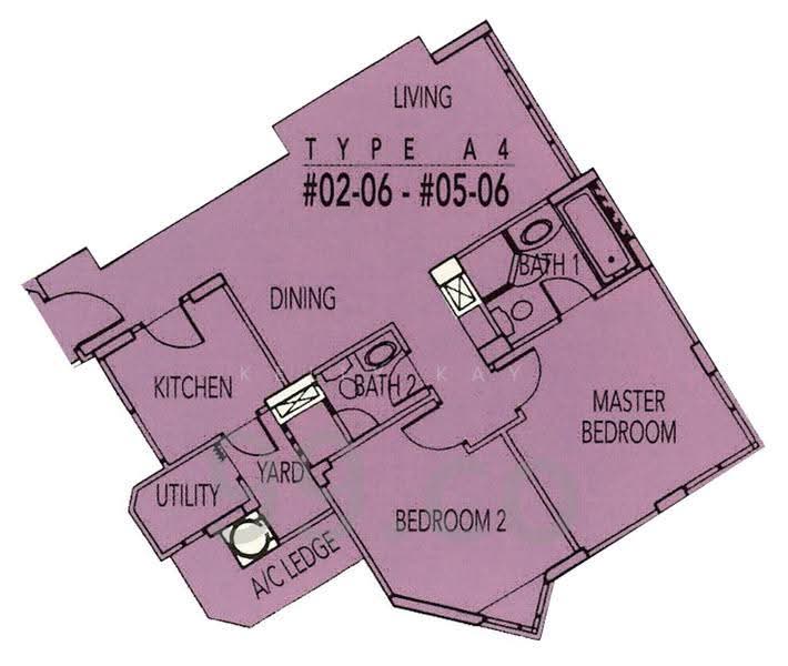 Rafflesia Condo, 33 Bishan Street 21, Ang Mo Kio / Bishan / Thomson, 2 Bedrooms, 915 sqft, Condominium For Sale, by Kelly Kay, 500248476 - PropertyGuru.com.sg