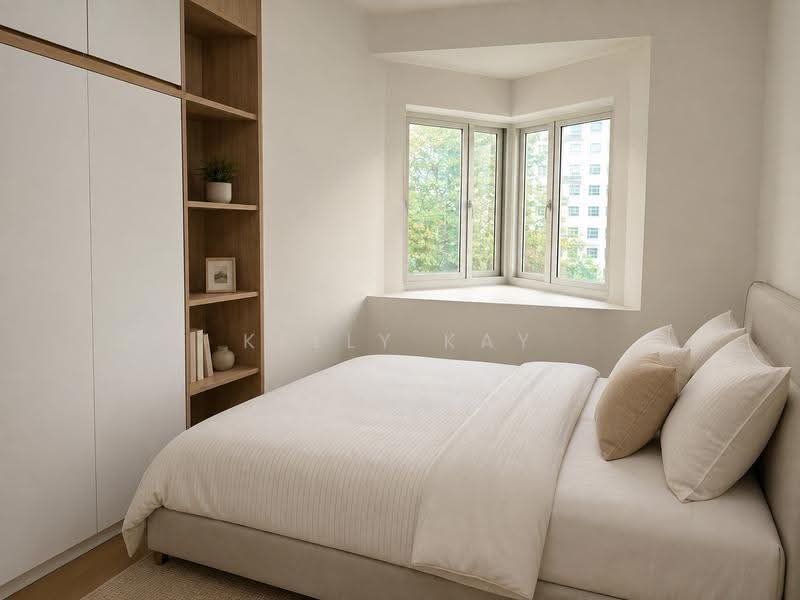 Rafflesia Condo, 33 Bishan Street 21, Ang Mo Kio / Bishan / Thomson, 2 Bedrooms, 915 sqft, Condominium For Sale, by Kelly Kay, 500248476 - Common Bedroom - PropertyGuru.com.sg