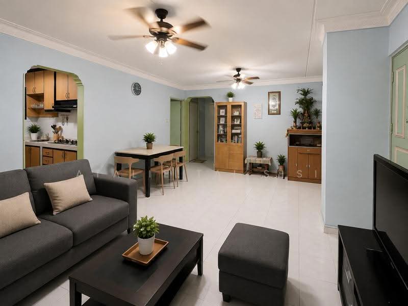 787D Woodlands Crescent, 787D Woodlands Crescent, Admiralty / Woodlands, 3 Bedrooms, 1,076 sqft, HDB Flat For Sale, by Atalie Tai Sisi, 500248518 - Living Room - PropertyGuru.com.sg