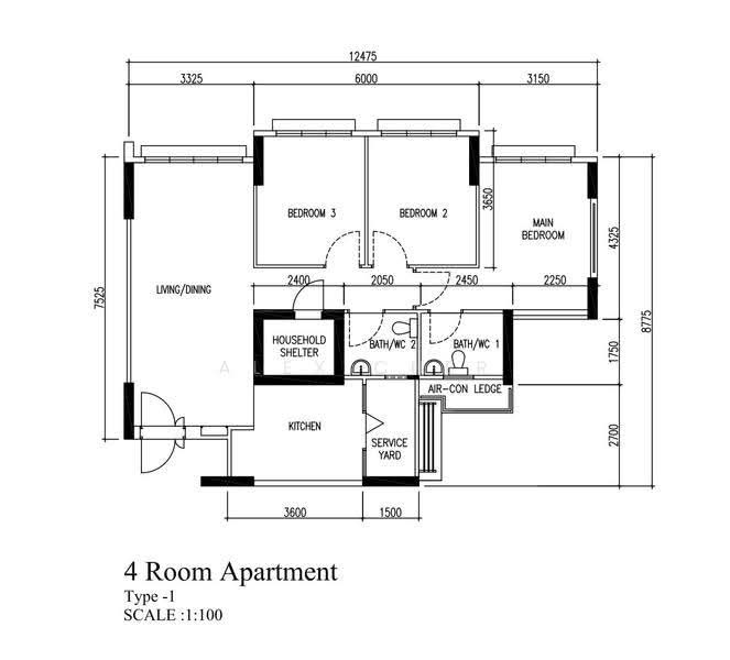 502A Yishun Street 51, 502A Yishun Street 51, Sembawang / Yishun, 3 Bedrooms, 990 sqft, HDB Flat For Sale, by Alex Cher, 500248524 - PropertyGuru.com.sg