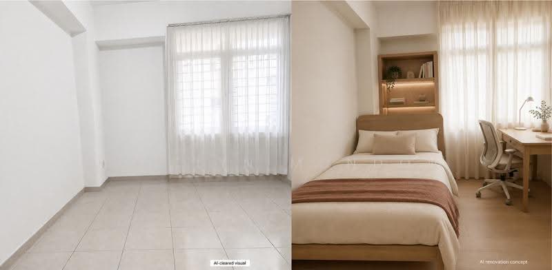 Rare 1,453 Sqft Corner EA | 3 Bedrooms + Study, Balcony & Yard, Jalan Boon Lay, 4 Bedrooms, 1,453 sqft, HDB Flat For Sale, by Jacklyn Mondon, 500248556 - Bedroom - PropertyGuru.com.sg