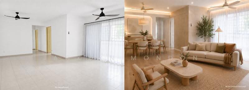 Rare 1,453 Sqft Corner EA | 3 Bedrooms + Study, Balcony & Yard, Jalan Boon Lay, 4 Bedrooms, 1,453 sqft, HDB Flat For Sale, by Jacklyn Mondon, 500248556 - Interior - PropertyGuru.com.sg