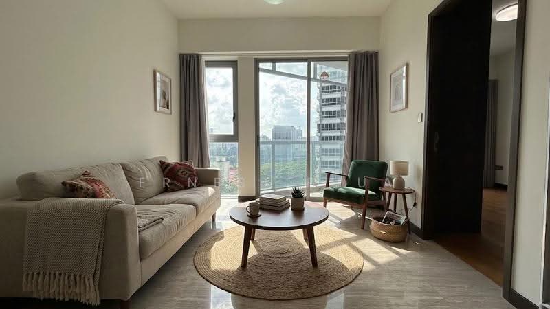 Neu at Novena, 27 Moulmein Rise, Newton / Novena, 2 Bedrooms, 646 sqft, Condominium For Sale, by Ernest Phua, 500248561 - Living Room - PropertyGuru.com.sg