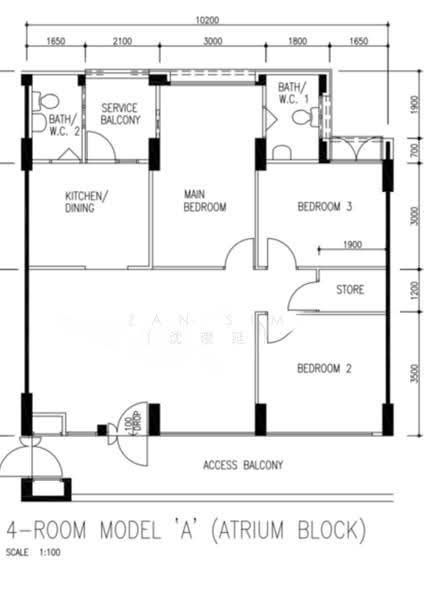 796 Woodlands Drive 72, 796 Woodlands Drive 72, Admiralty / Woodlands, 3 Bedrooms, 1,076 sqft, HDB Flat For Sale, by Zan Sim (沈瓒延), 500248563 - PropertyGuru.com.sg