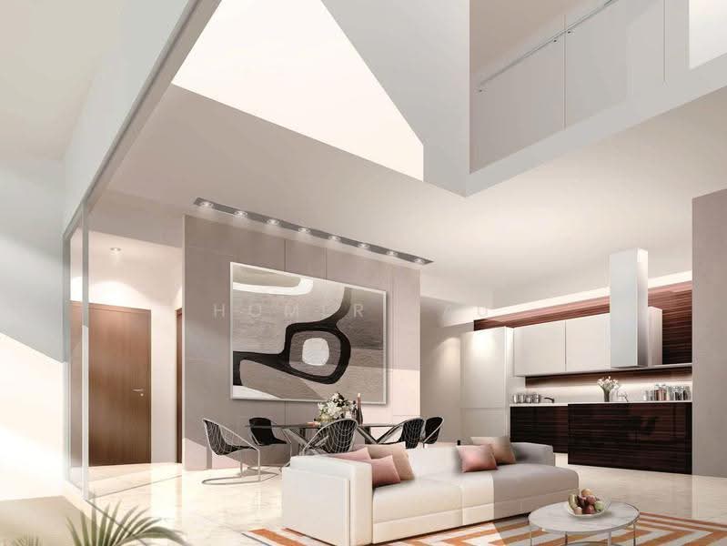 City view Penthouse unit @ Novena, Newton / Novena, 4 Bedrooms, 4,176 sqft, Condominium For Sale, by Homer Lau, 500248623 - Living Room - PropertyGuru.com.sg