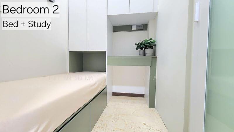 Queens Peak, 3 Dundee Road, Alexandra / Commonwealth, 2 Bedrooms, 495 sqft, Condominium For Sale, by Linda Cahyadi, 500248732 - Bedroom - PropertyGuru.com.sg