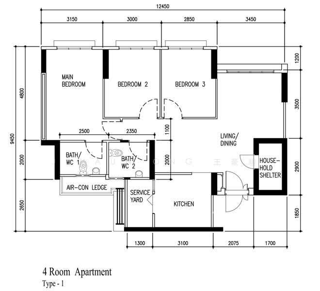 104A Canberra Street, 104A Canberra Street, Sembawang / Yishun, 3 Bedrooms, 1,001 sqft, HDB Flat For Sale, by Jevaun Ong 王豪骏, 500248801 - PropertyGuru.com.sg