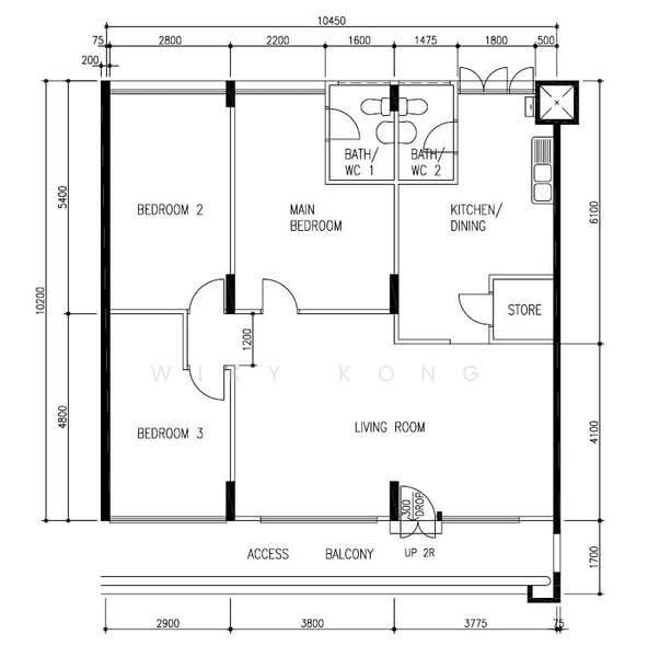 146 Gangsa Road, 146 Gangsa Road, Dairy Farm / Bukit Panjang / Choa Chu Kang, 3 Bedrooms, 1,163 sqft, HDB Flat For Sale, by Wiky Kong, 500248850 - PropertyGuru.com.sg