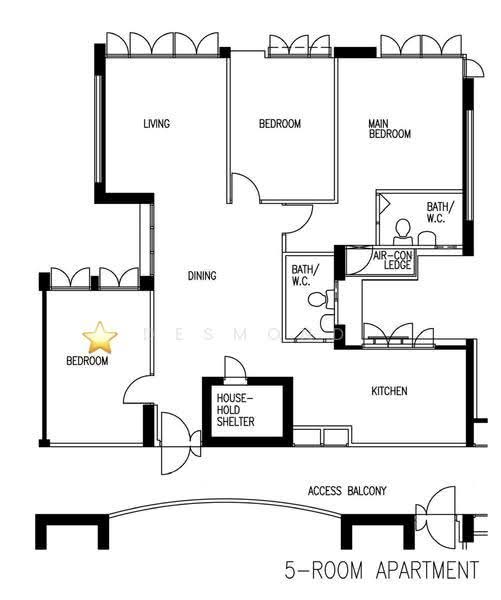 654A Jurong West Street 61, 654A Jurong West Street 61, Boon Lay / Jurong / Tuas, Room Rental, 118 sqft, HDB Flat For Rent, by Desmond Chua, 500248863 - PropertyGuru.com.sg