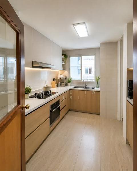 Yishun Sapphire, 40 Canberra Drive, Sembawang / Yishun, 4 Bedrooms, 1,399 sqft, Condominium For Sale, by Atalie Tai Sisi, 500248883 - Kitchen - PropertyGuru.com.sg