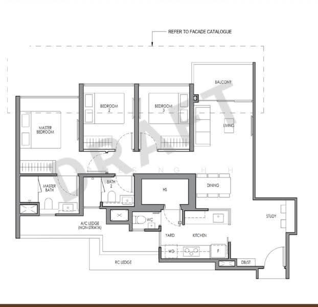 Lucerne Grand, Lakeside Drive, Boon Lay / Jurong / Tuas, 3 Bedrooms, 1,000 sqft, Condominium For Sale, by James Ng H H, 500248894 - PropertyGuru.com.sg