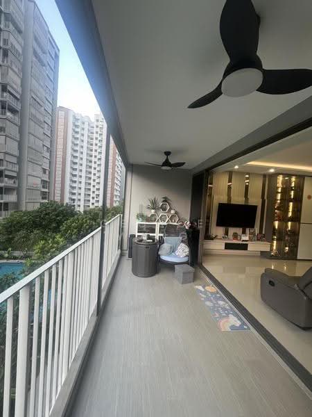 Rivercove Residences EC, 20 Anchorvale Ln, Hougang / Punggol / Sengkang, 4 Bedrooms, 1,281 sqft, Condominium For Sale, by George Wang, 500248910 - Balcony - PropertyGuru.com.sg