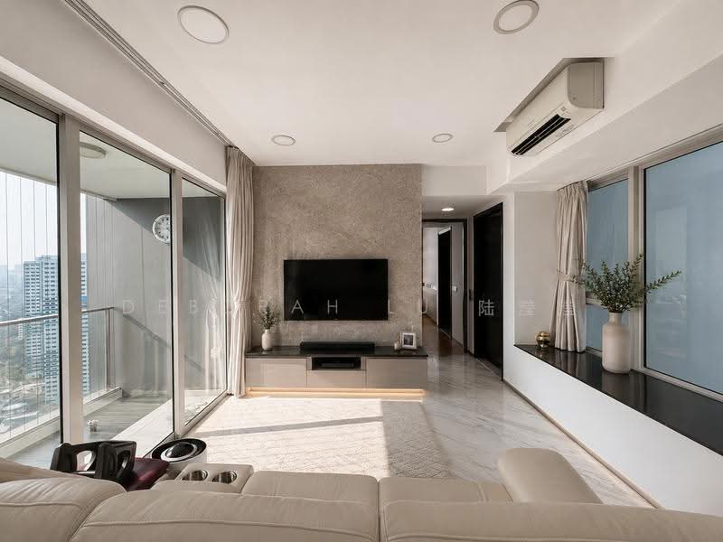 The Vision, 73 West Coast Crescent, Buona Vista / West Coast / Clementi New Town, 2 Bedrooms, 904 sqft, Condominium For Sale, by Deborah Lu 陆滢滢, 500248920 - Living Room - PropertyGuru.com.sg