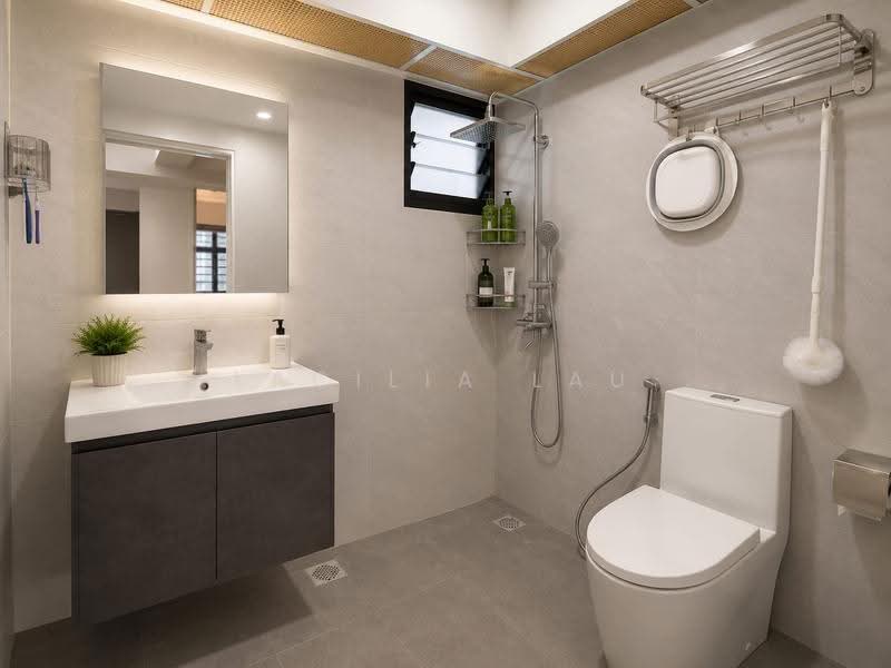 407A Fernvale Road, 407A Fernvale Road, Seletar / Yio Chu Kang, 3 Bedrooms, 1,001 sqft, HDB Flat For Sale, by Lacilia Lau, 500248933 - Bathroom - PropertyGuru.com.sg