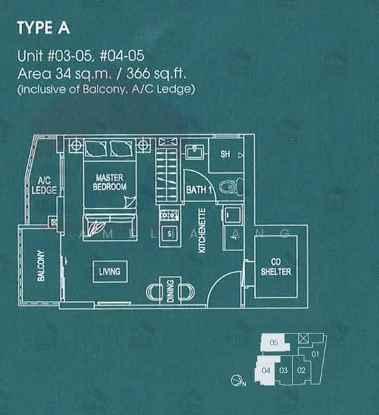 Prestige Loft, 286 Telok Kurau Road, East Coast / Marine Parade, Studio, 366 sqft, Apartment For Sale, by Amelia Ang, 500248941 - PropertyGuru.com.sg