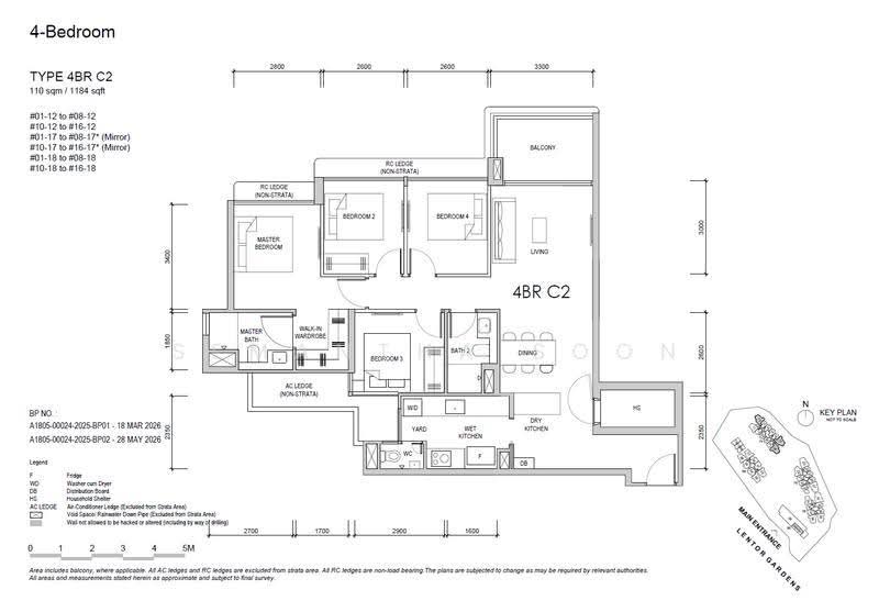 Landed/Park View | 200M Pool | 5-min Lentor MRT, Mandai / Upper Thomson, 4 Bedrooms, 1,184 sqft, Condominium For Sale, by Semantha Soon, 500249003 - PropertyGuru.com.sg