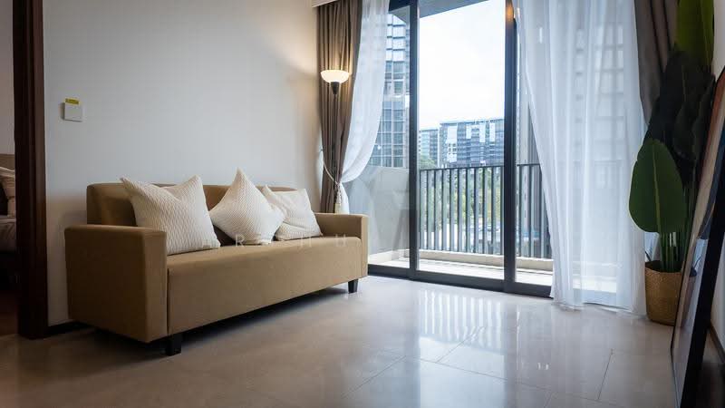 Lentor Modern, 3 Lentor Central, Mandai / Upper Thomson, 2 Bedrooms, 678 sqft, Condominium For Rent, by Arthur Lim, 500249024 - Living Hall - PropertyGuru.com.sg