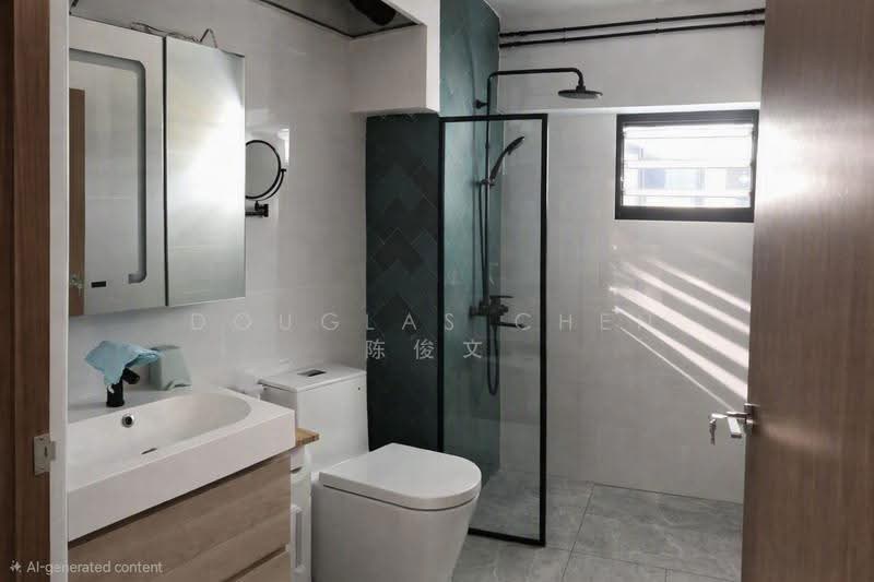 2A Boon Tiong Road, 2A Boon Tiong Road, Alexandra / Commonwealth, 3 Bedrooms, 969 sqft, HDB Flat For Rent, by Douglas Chen 陈俊文, 500249058 - Bathroom - PropertyGuru.com.sg