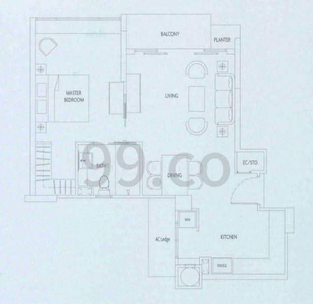 Visioncrest, 37 Oxley Rise, Orchard / River Valley, 1 Bedroom, 732 sqft, Condominium For Rent, by Shaun Lim, 500249077 - PropertyGuru.com.sg