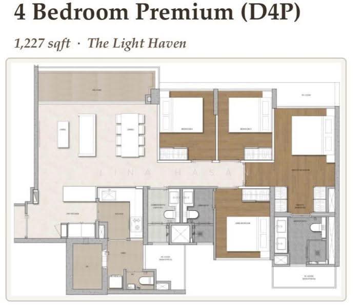 Amberwood, Tanglin / Holland / Bukit Timah, 4 Bedrooms, 1,227 sqft, Condominium For Sale, by Lina Hasan, 500249219 - PropertyGuru.com.sg
