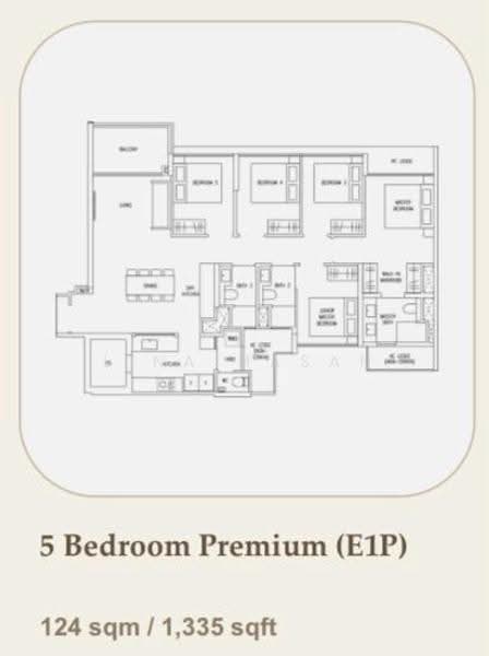 Amberwood, Tanglin / Holland / Bukit Timah, 5 Bedrooms, 1,561 sqft, Condominium For Sale, by Lina Hasan, 500249231 - PropertyGuru.com.sg
