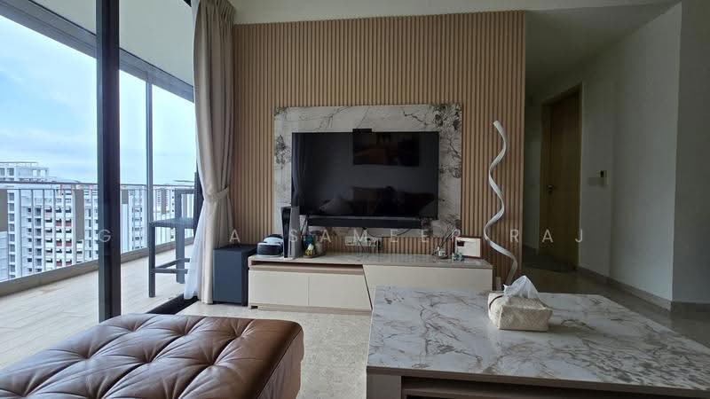 The Luxurie, 21 Compassvale Road, Hougang / Punggol / Sengkang, 2 Bedrooms, 883 sqft, Condominium For Rent, by Gupta Sameer Raj, 500249251 - Living Room - PropertyGuru.com.sg