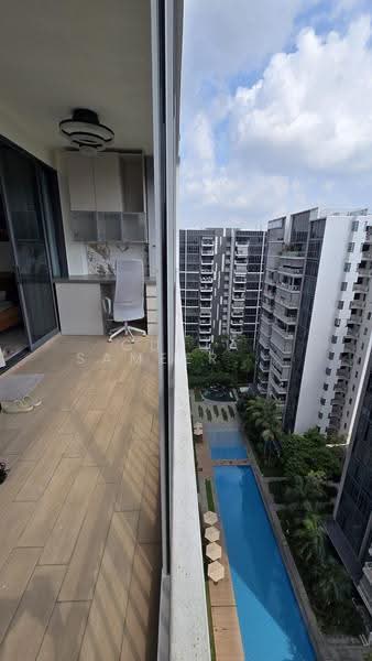 The Luxurie, 21 Compassvale Road, Hougang / Punggol / Sengkang, 2 Bedrooms, 883 sqft, Condominium For Rent, by Gupta Sameer Raj, 500249251 - Balcony - PropertyGuru.com.sg