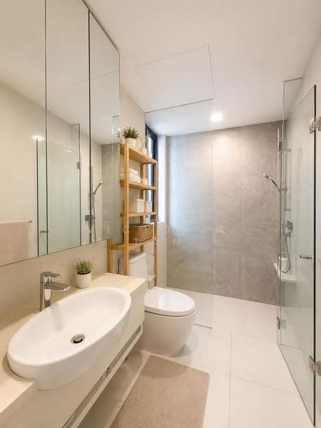 d'Leedon (Former Farrer Court), 13 Leedon Heights, Tanglin / Holland / Bukit Timah, 3 Bedrooms, 1,184 sqft, Condominium For Sale, by Victoria Tan, 500249253 - Bathroom - PropertyGuru.com.sg