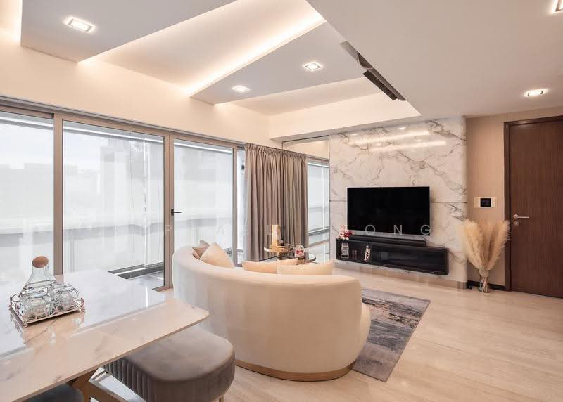 Sophia Residence, 5 Sophia Road, Orchard / River Valley, 3 Bedrooms, 1,044 sqft, Condominium For Rent, by Raphael Chong, 500249271 - Living Room - PropertyGuru.com.sg