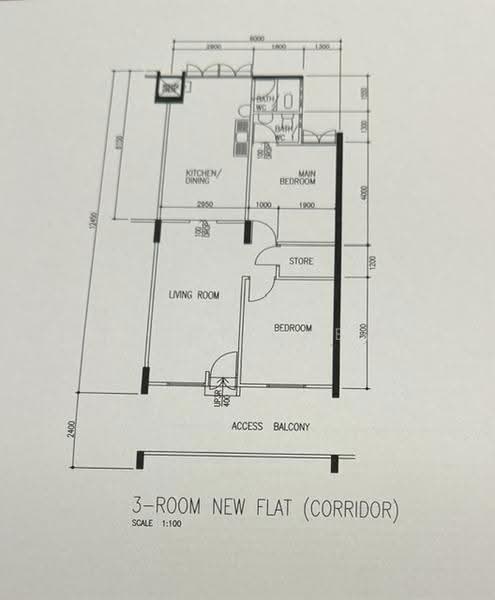 343 Clementi Avenue 5, 343 Clementi Avenue 5, Buona Vista / West Coast / Clementi New Town, 2 Bedrooms, 721 sqft, HDB Flat For Sale, by Cindy Chew, 500249309 - PropertyGuru.com.sg