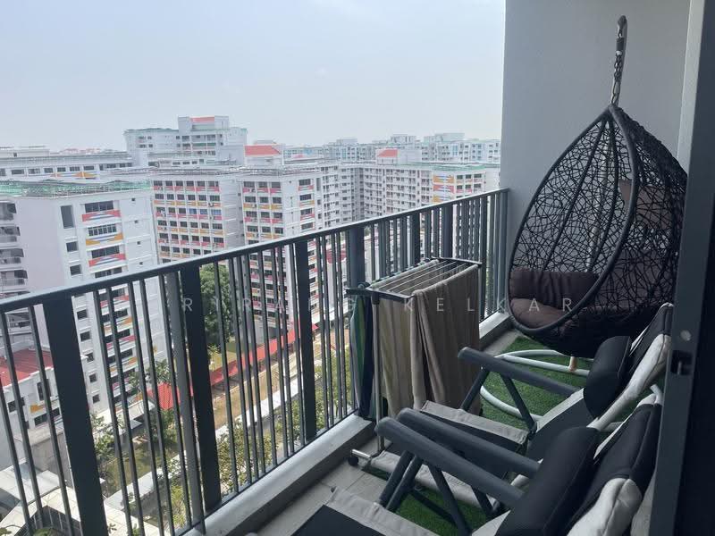 The Rainforest, 341 Choa Chu Kang Avenue 3, Dairy Farm / Bukit Panjang / Choa Chu Kang, 3 Bedrooms, 1,130 sqft, Executive Condominium For Rent, by Shrirang Kelkar, 500249356 - Balcony - PropertyGuru.com.sg