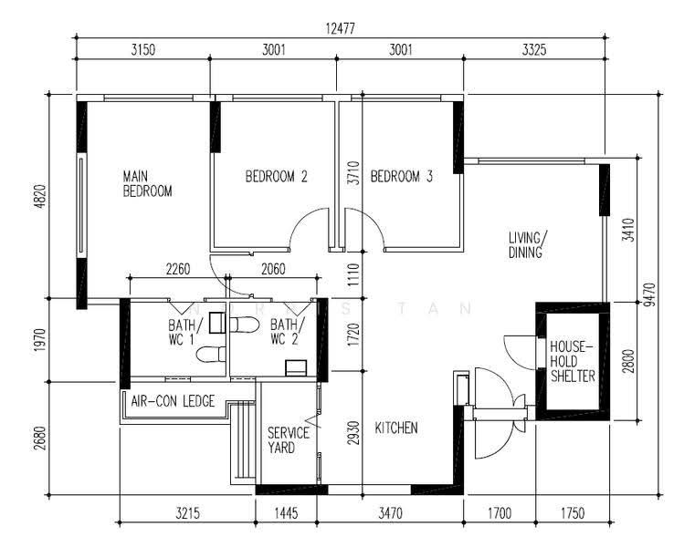 109B Canberra Walk, 109B Canberra Walk, Sembawang / Yishun, 3 Bedrooms, 1,001 sqft, HDB Flat For Sale, by Norris Tan, 500249358 - PropertyGuru.com.sg