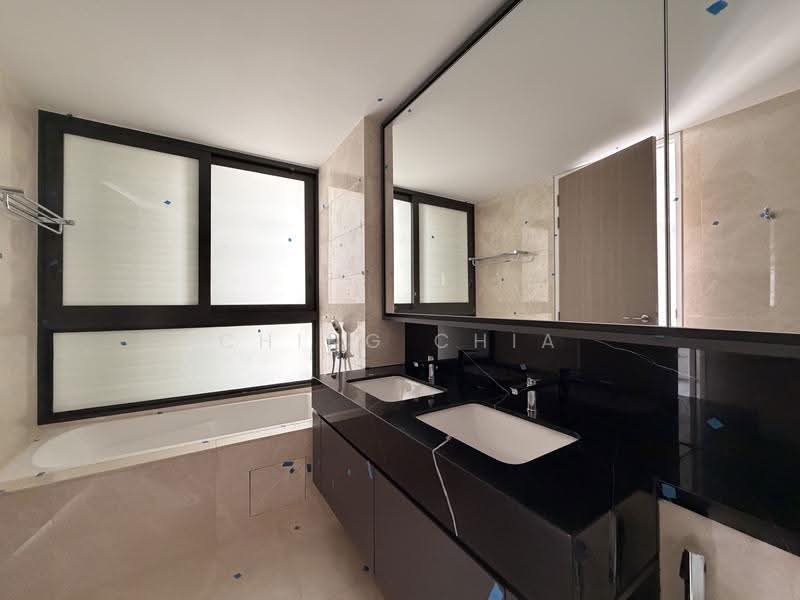Pollen Collection, Pollen View Off Nim Road, Seletar / Yio Chu Kang, 5 Bedrooms, 4,000 sqft, Terraced House For Rent, by Ching Chia, 500249365 - Master Bedroom Bathroom - PropertyGuru.com.sg