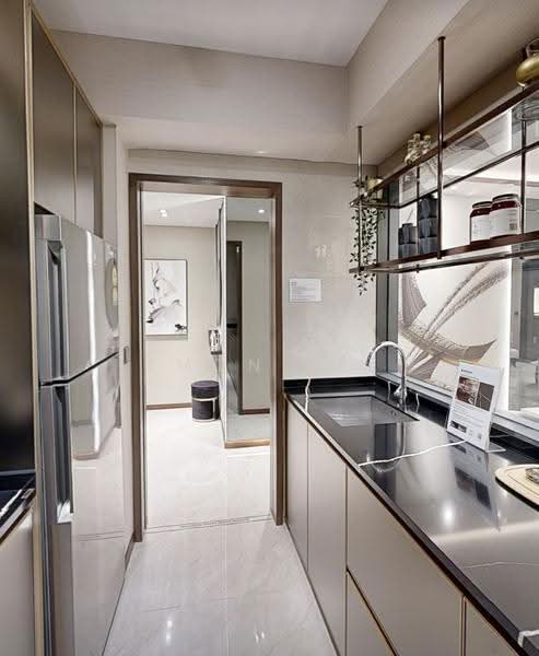Brand New Unit! Next to Lorong Chuan MRT Station!, Hougang / Punggol / Sengkang, 3 Bedrooms, 1,206 sqft, Condominium For Sale, by Evon Lee, 500249376 - Kitchen - PropertyGuru.com.sg