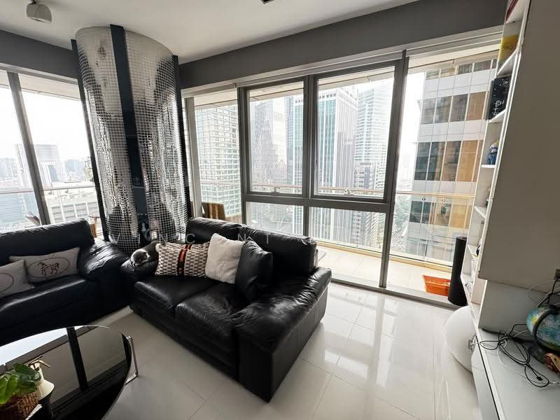 One Shenton, 1 Shenton Way, Boat Quay / Raffles Place / Marina, 3 Bedrooms, 1,604 sqft, Condominium For Sale, by Vincent Kwang, 500249499 - Living Room - PropertyGuru.com.sg