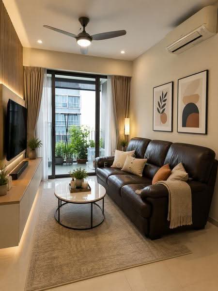 Sol Acres, 12 Choa Chu Kang Grove, Dairy Farm / Bukit Panjang / Choa Chu Kang, 3 Bedrooms, 1,044 sqft, Condominium For Sale, by Brandon Yeo, 500249532 - Living Room - PropertyGuru.com.sg