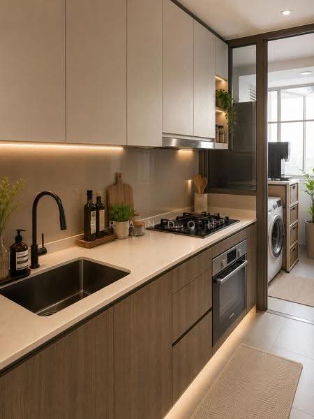 Sol Acres, 12 Choa Chu Kang Grove, Dairy Farm / Bukit Panjang / Choa Chu Kang, 3 Bedrooms, 1,044 sqft, Condominium For Sale, by Brandon Yeo, 500249532 - Kitchen - PropertyGuru.com.sg