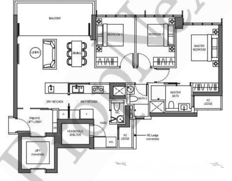 LIV @ MB, 114A Arthur Road, East Coast / Marine Parade, 3 Bedrooms, 1,270 sqft, Condominium For Sale, by Joseph Tan Y H, 500249541 - PropertyGuru.com.sg