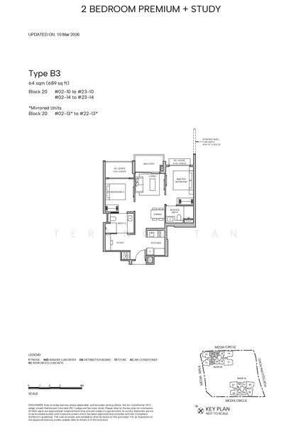 Hudson Place Residences, Buona Vista / West Coast / Clementi New Town, 2 Bedrooms, 689 sqft, Condominium For Sale, by Terence Tan, 500249562 - B3 - PropertyGuru.com.sg