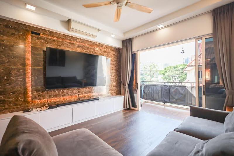 Seletar Springs Condominium, 100 Gerald Drive, Seletar / Yio Chu Kang, 3 Bedrooms, 1,561 sqft, Condominium For Rent, by Ivan Lam, 500249578 - Living Room - PropertyGuru.com.sg
