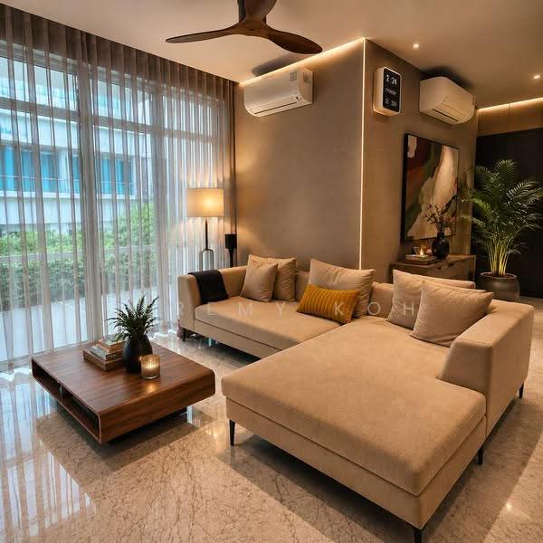 Casa Pasir Ris, 201 Jalan Loyang Besar, Changi Airport / Changi Village, 3 Bedrooms, 1,206 sqft, Condominium For Sale, by Jeremy Koh, 500249587 - Living Room - PropertyGuru.com.sg