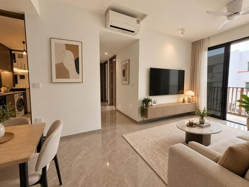 Norwood Grand, 10 Champions Way, Admiralty / Woodlands, 3 Bedrooms, 872 sqft, Condominium For Rent, by Veann Tang, 500249595 - Living Room - PropertyGuru.com.sg