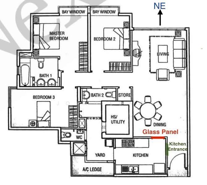 Rio Vista, 24 Upper Serangoon View, Hougang / Punggol / Sengkang, 3 Bedrooms, 1,249 sqft, Condominium For Sale, by Joey Leong, 500249612 - PropertyGuru.com.sg