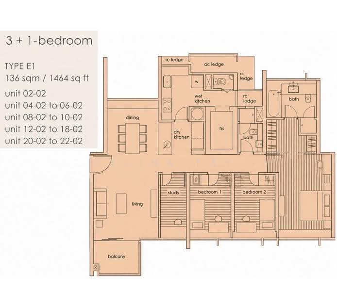 The Chuan, 31 Lorong chuan, Hougang / Punggol / Sengkang, 4 Bedrooms, 1,464 sqft, Condominium For Rent, by Celina Tay, 500249653 - PropertyGuru.com.sg
