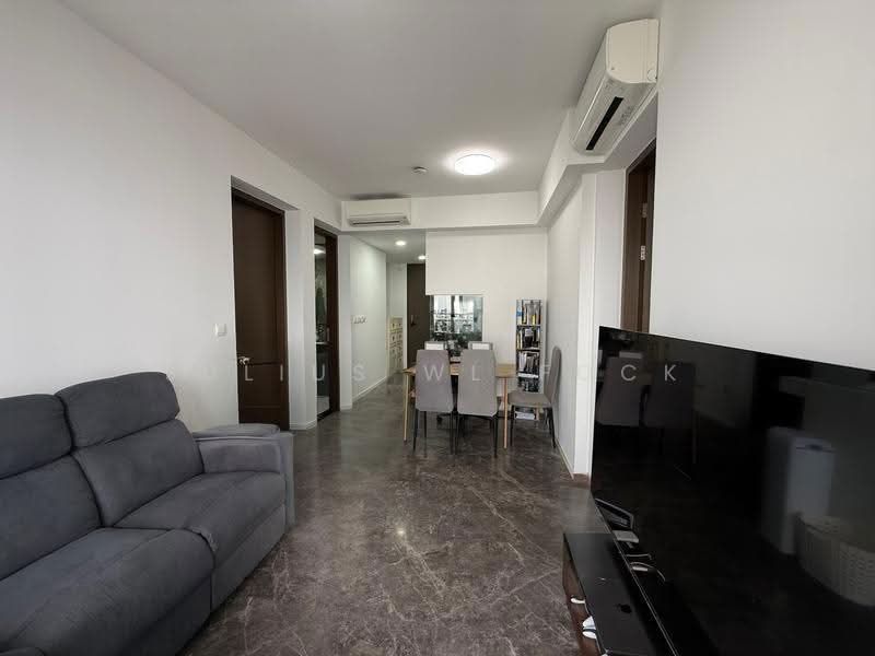 Avenue South Residence, 13 Silat Avenue, Alexandra / Commonwealth, 2 Bedrooms, 657 sqft, Condominium For Rent, by Julius WL Fock, 500249661 - Living Room - PropertyGuru.com.sg