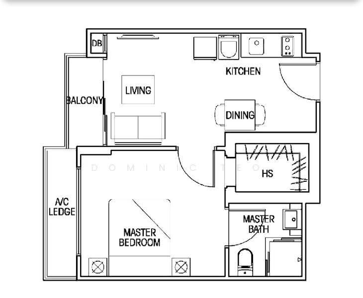 D'Weave, 5 Lorong 39 Geylang, Eunos / Geylang / Paya Lebar, 1 Bedroom, 420 sqft, Condominium For Sale, by Dominic Teo, 500249671 - PropertyGuru.com.sg