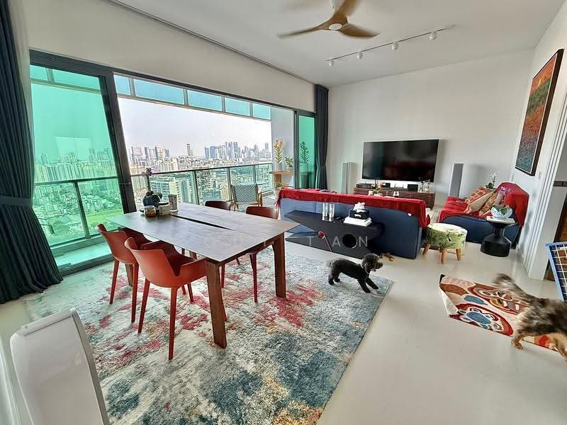 Soleil @ Sinaran, 6 Sinaran Drive, Newton / Novena, 4 Bedrooms, 1,722 sqft, Condominium For Rent, by Jody Tan, 500249683 - Living Room - PropertyGuru.com.sg